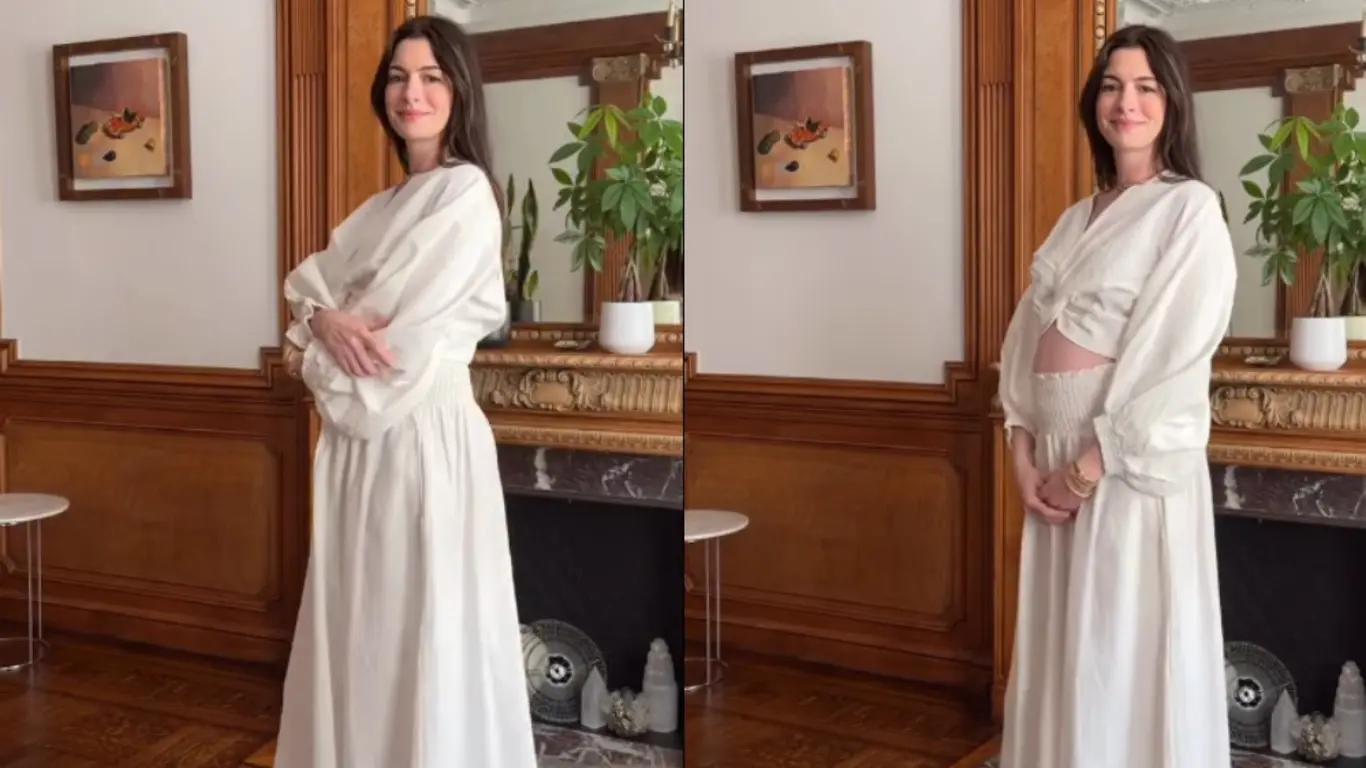 Anne Hathaway embarazo