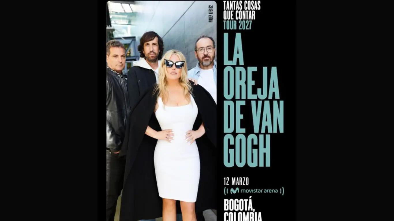 La Oreja de Van Gogh confirma concierto en Colombia con Amaia Montero