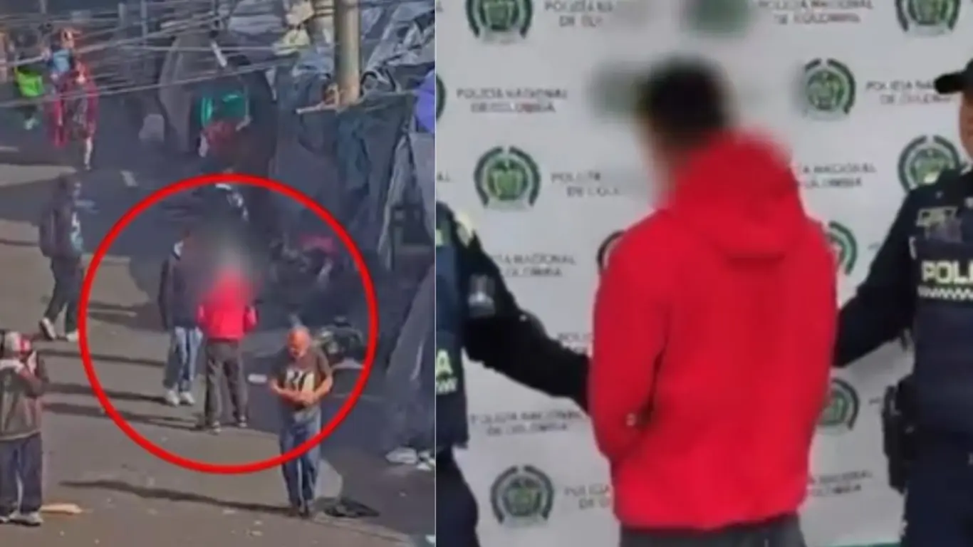 Capturan a presunto expendedor de droga en el centro de Bogotá