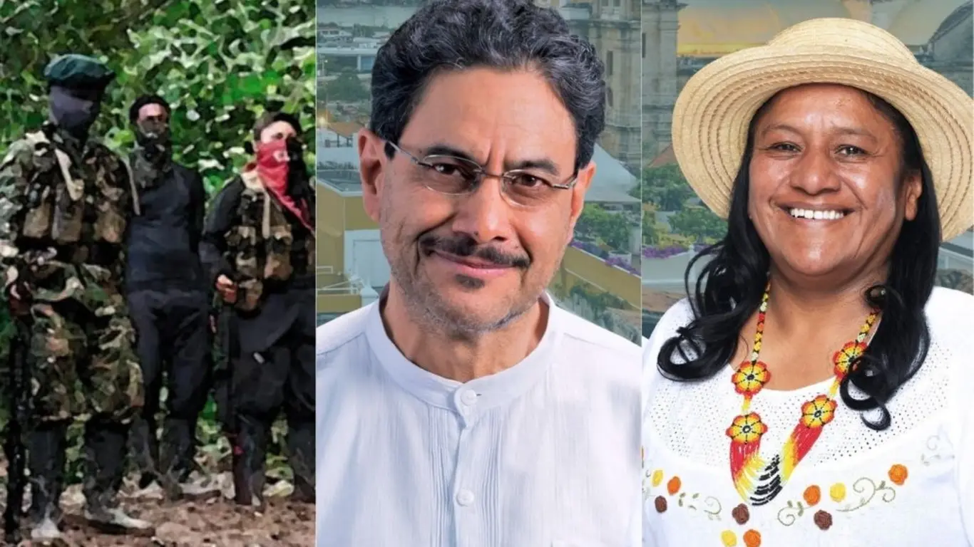 Grupos armados, Iván Cepeda y Aida Quilcué