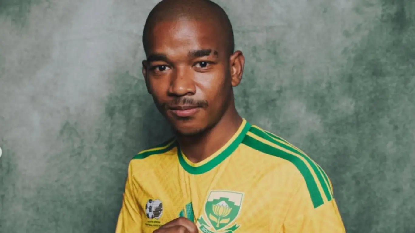 Jayden Adams, jugador de la Selección de Sudáfrica
