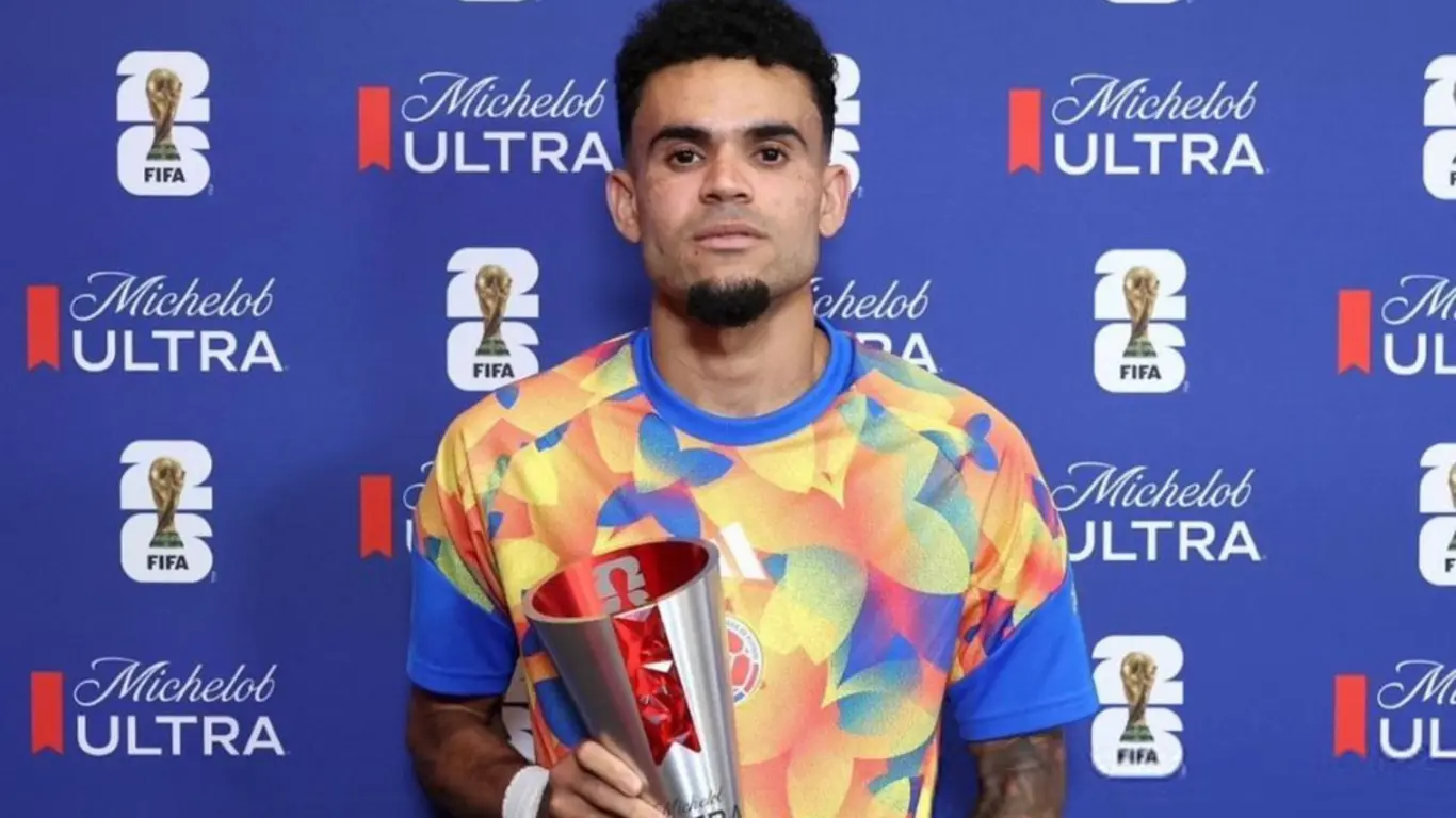 Luis Díaz mejor jugador Colombia vs Ghana