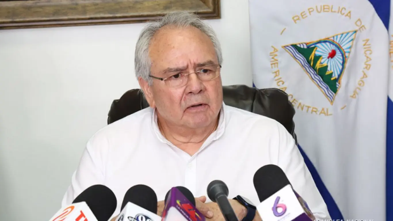 Gustavo Porras, titular de la Asamblea Nacional de Nicaragua