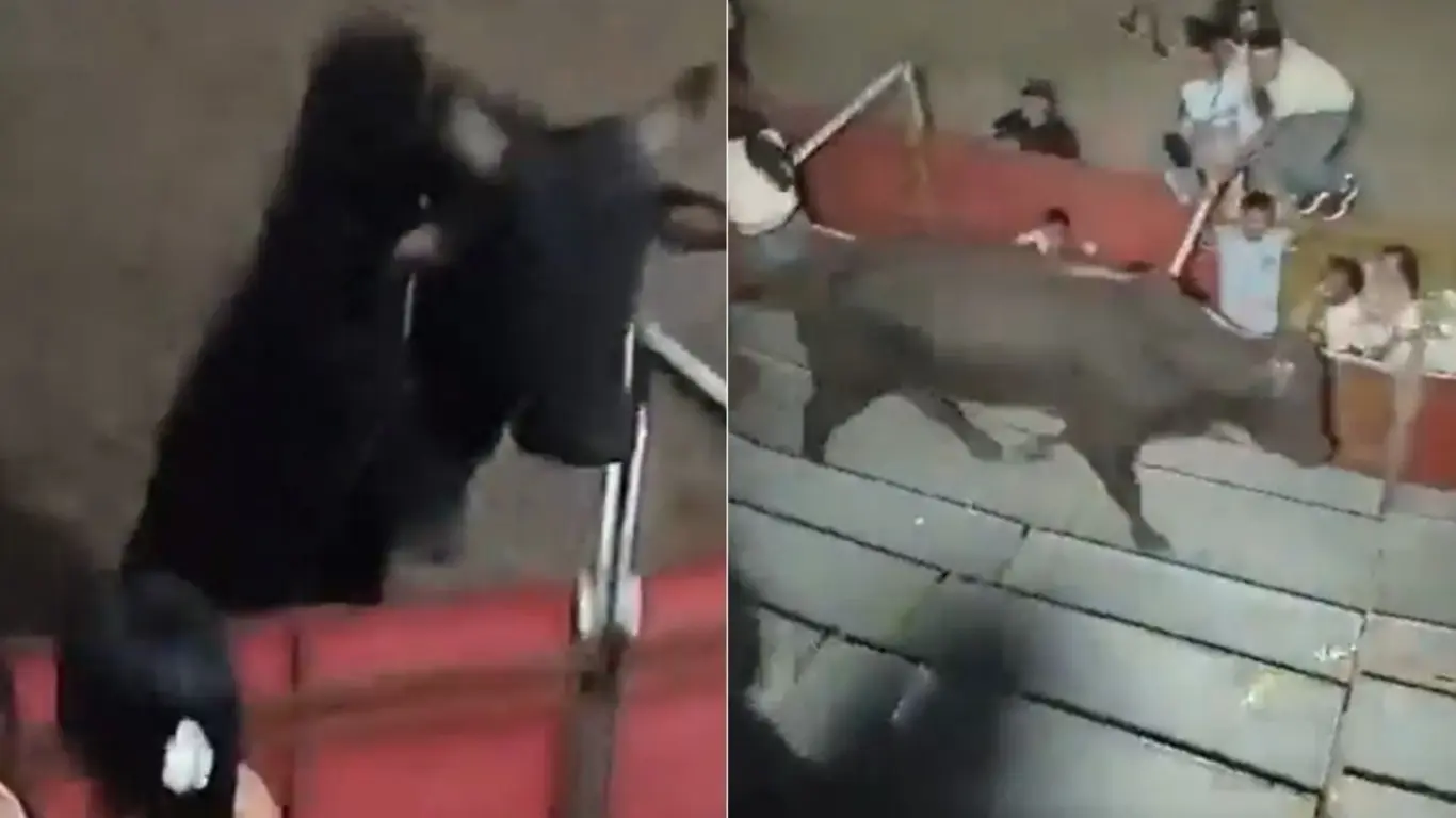 Toro saltó a las graderías y dejó varios heridos