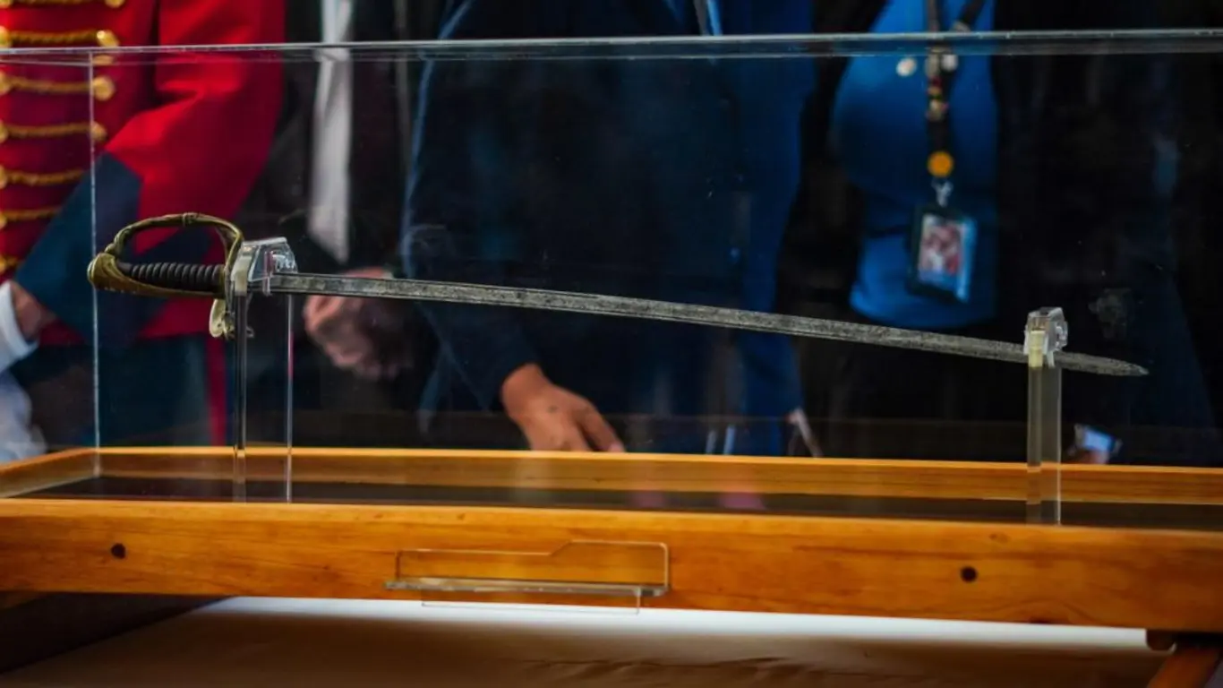 La espada de Bolívar regresó a la Casa Museo Quinta de Bolívar