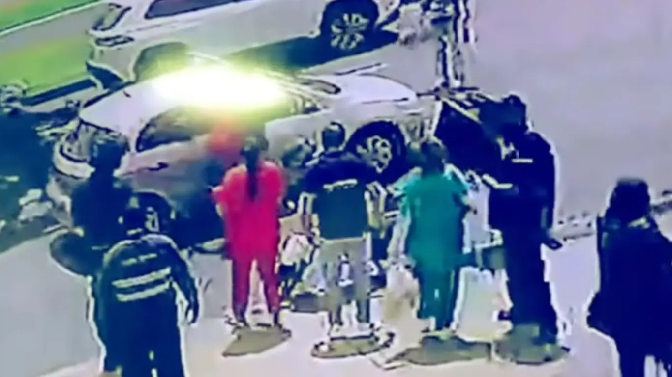 Bebé nació en medio de un trancón en Bogotá