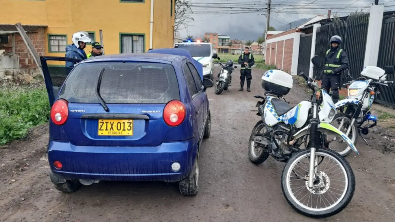 Chevrolet Spark Azul