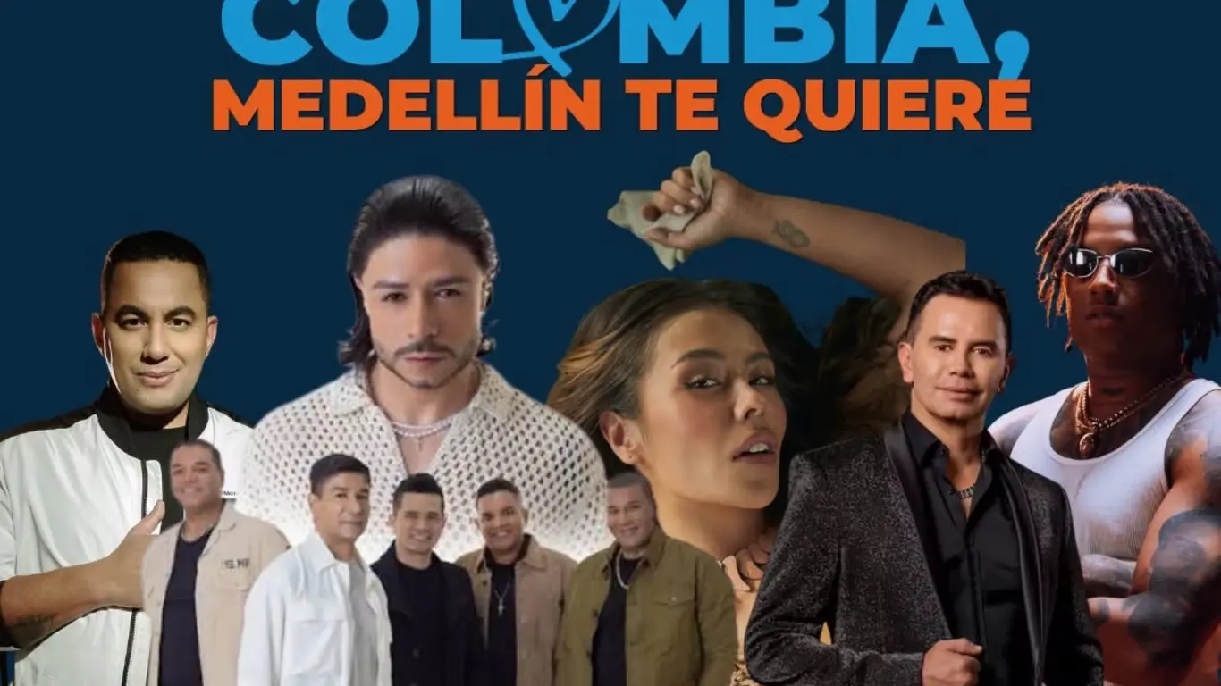 Concierto solidario Medellín Te Quiere
