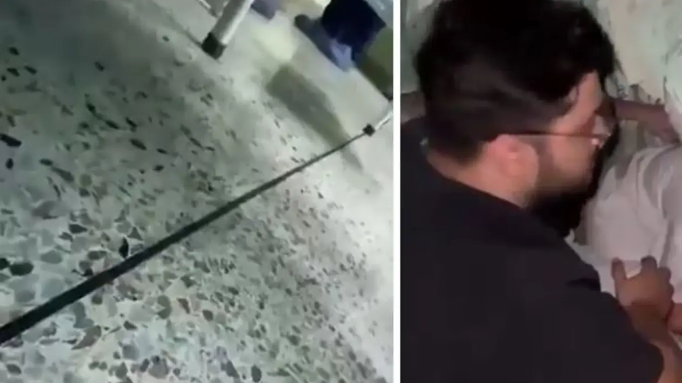 Médicos y pacientes buscaron refugio en el hospital de Ábrego