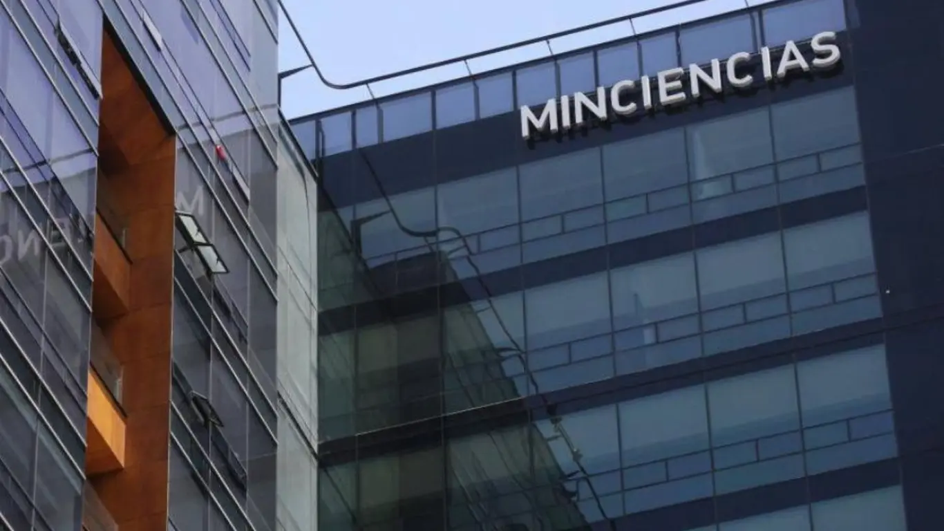 Fachada del MinCiencias