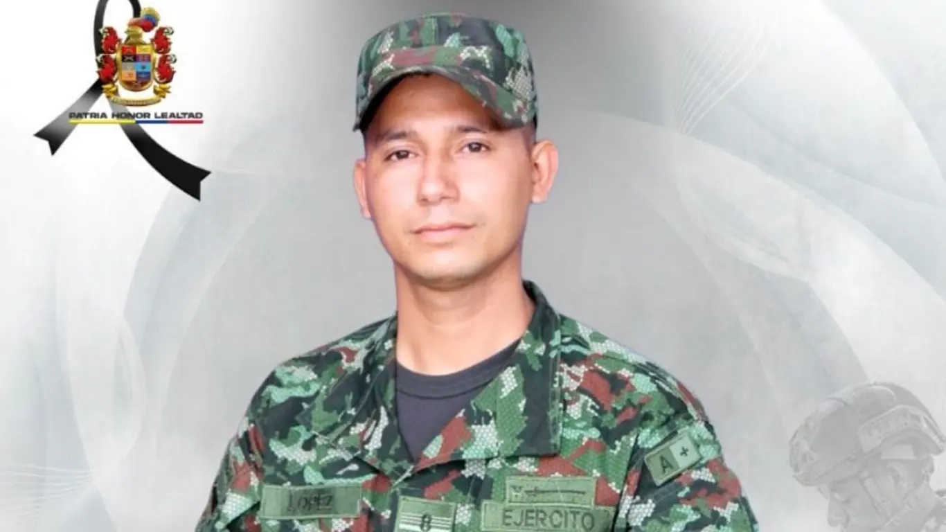 soldado profesional Alejandro López Quintero