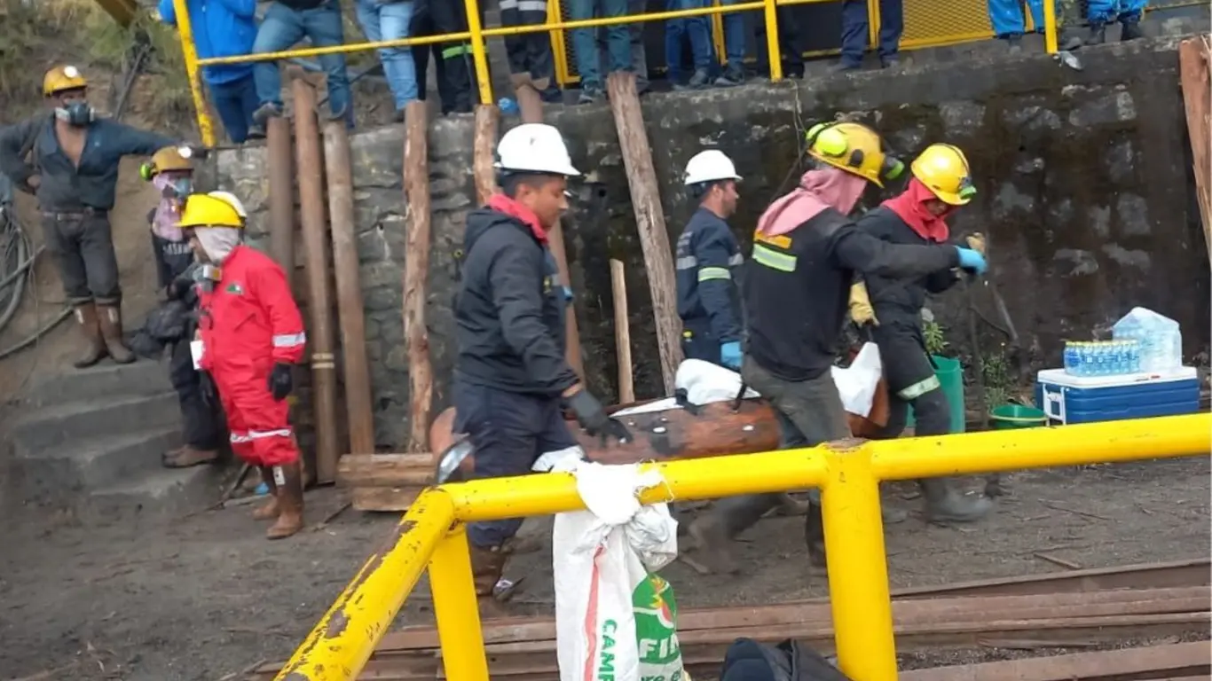 Hallaron sin vida a los seis mineros que quedaron atrapados en mina de Cucunubá, Cundinamarca
