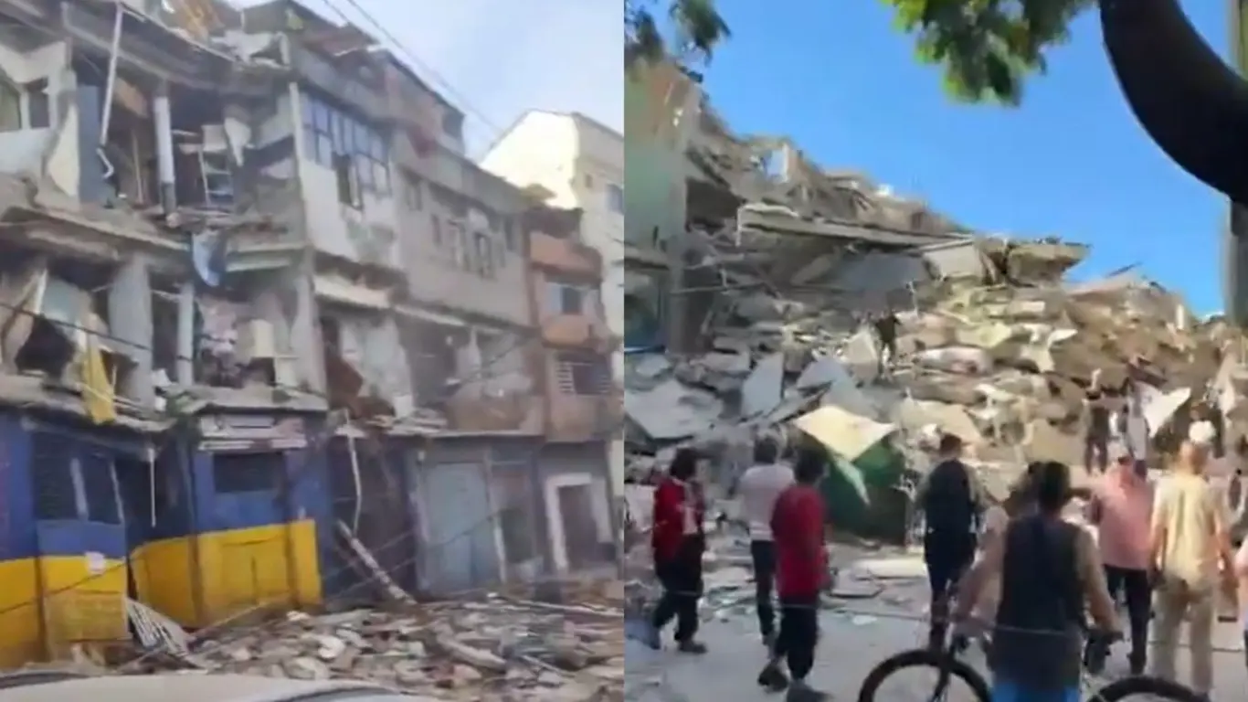 Edificaciones afectadas en Pereira por terremoto de 7.4