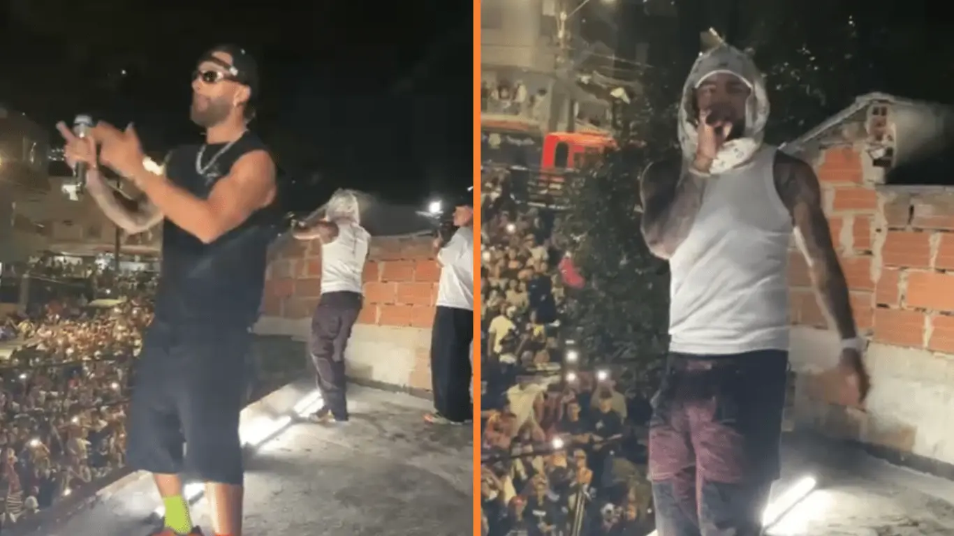 Feid y Ryan Castro sorprenden con concierto improvisado
