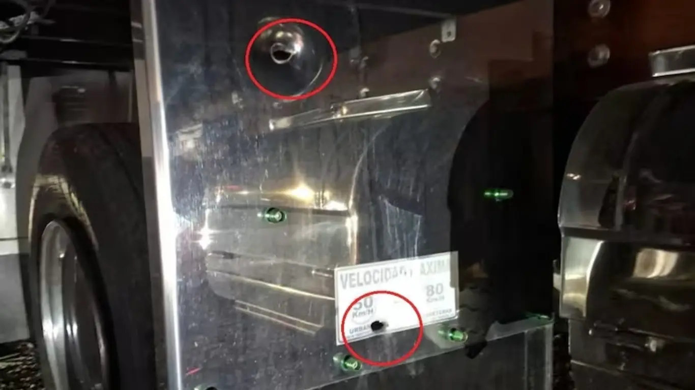 Camión atacado con disparos en Ciudad Bolivar, Antioquia