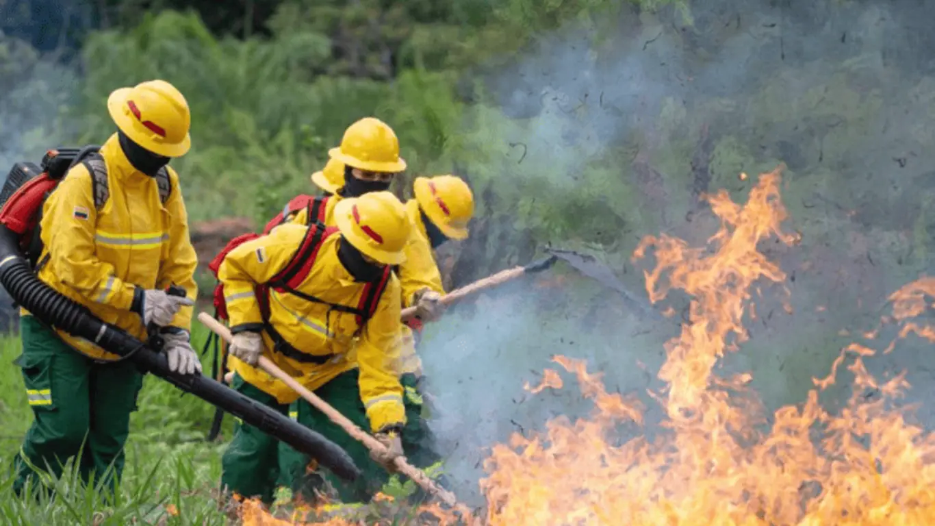 Incendios forestales Colombia ago 26