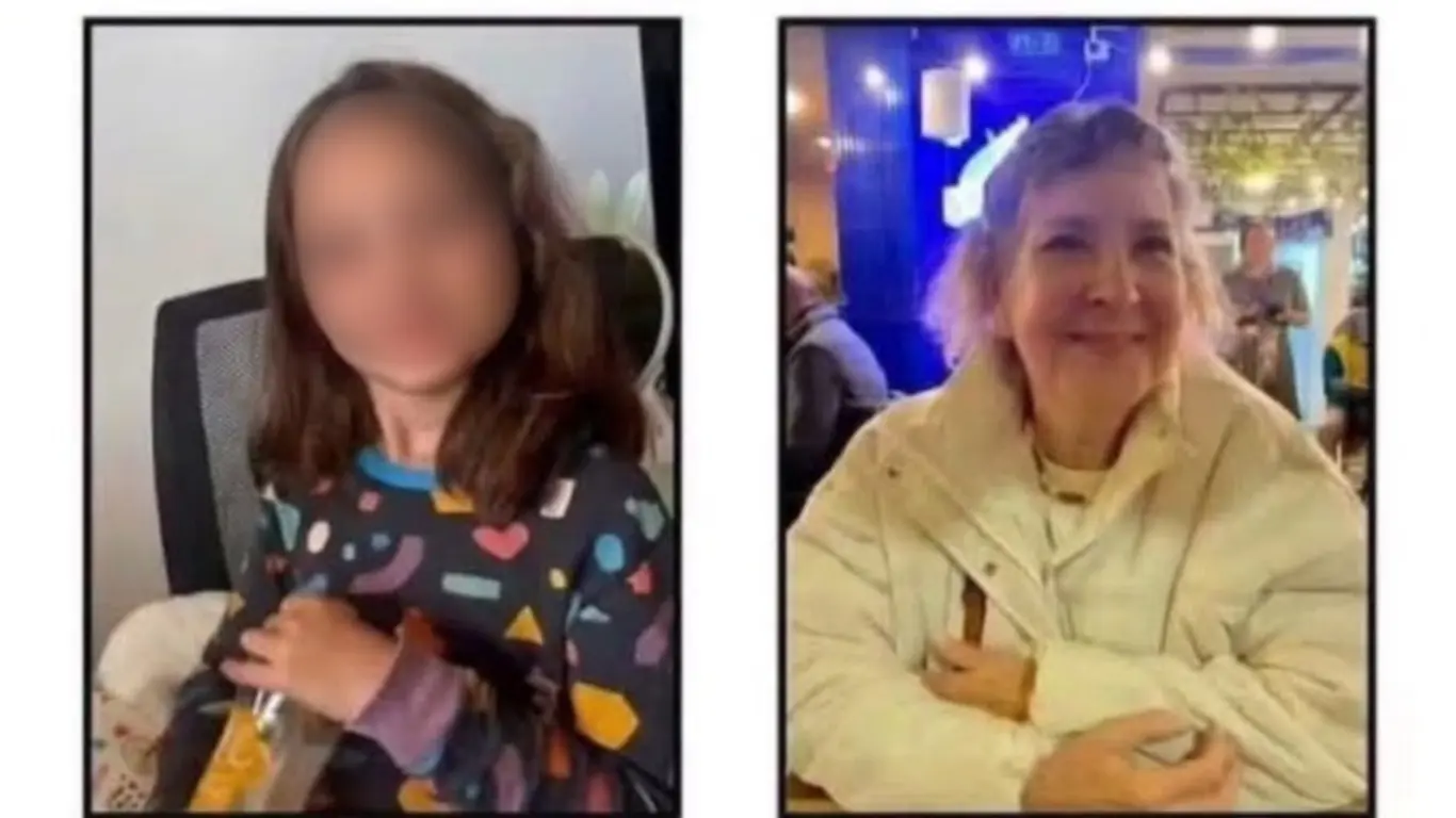 Violeta y abuela