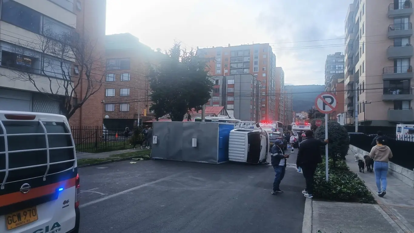 Accidente Usaquén perros