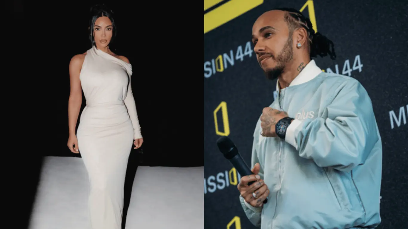 Kim Kardashian y Lewis Hamilton