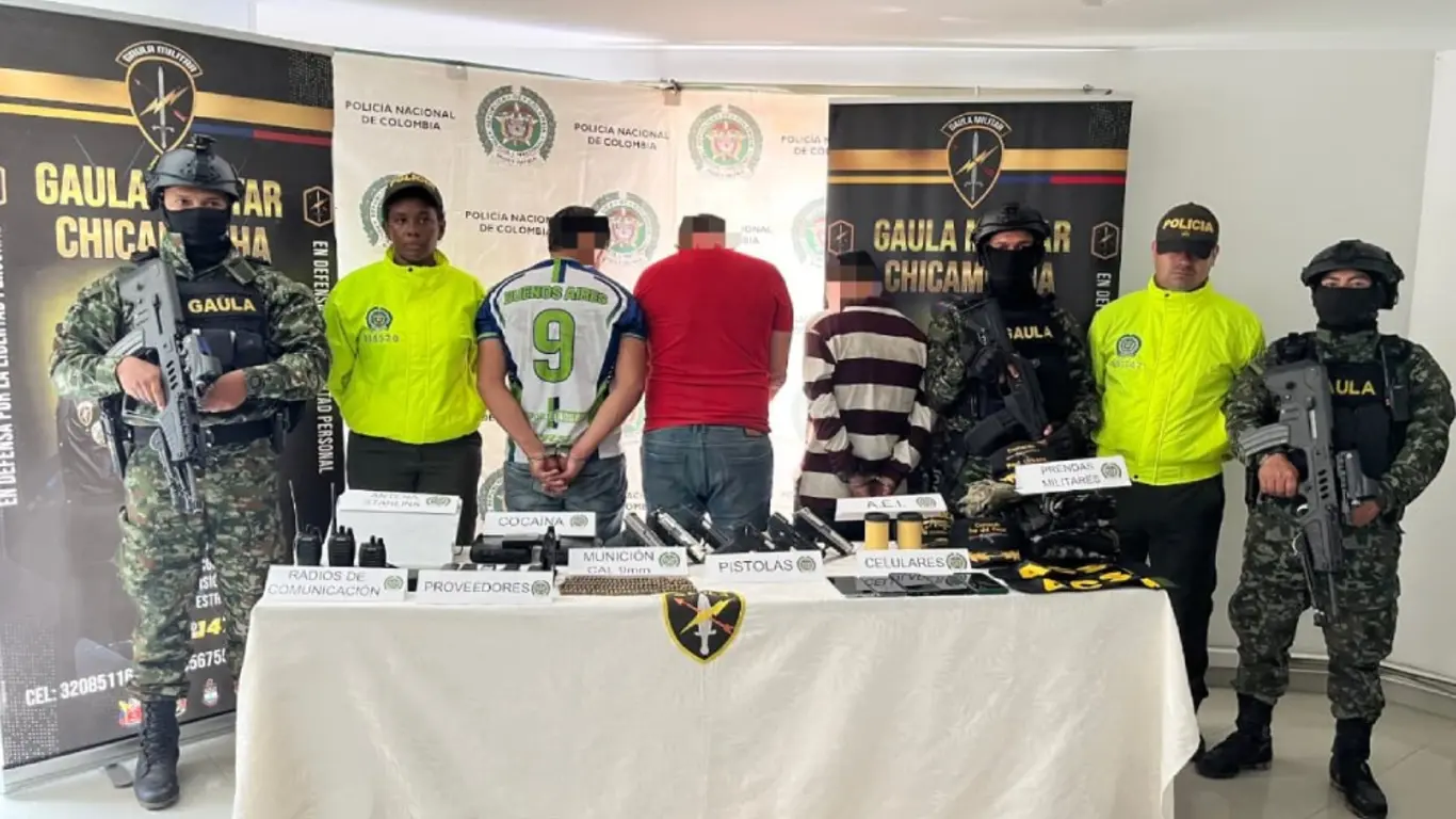 Capturados Autodefensas Conquistadoras