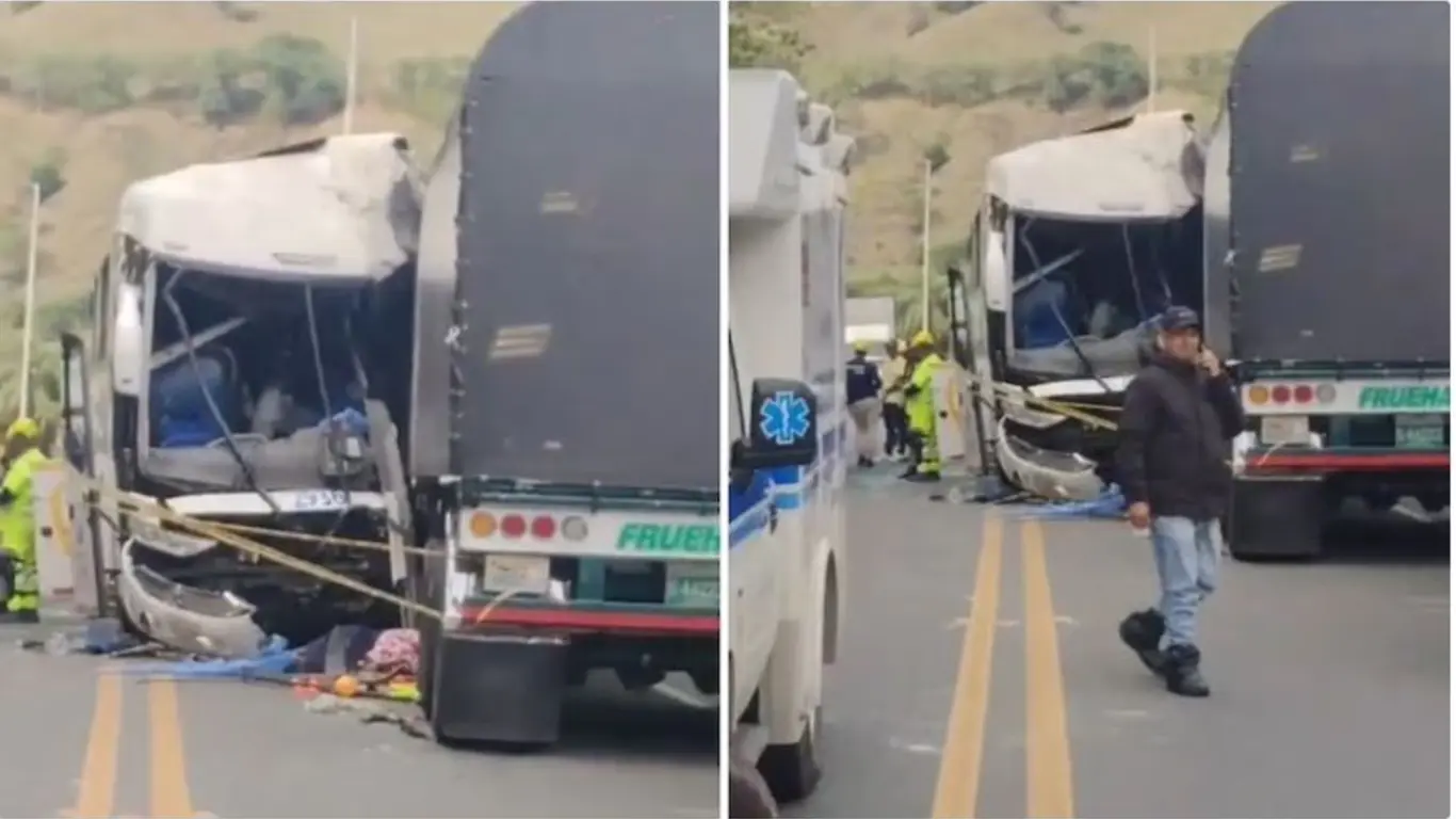 Tragedia en la vía Manizales-Medellín: