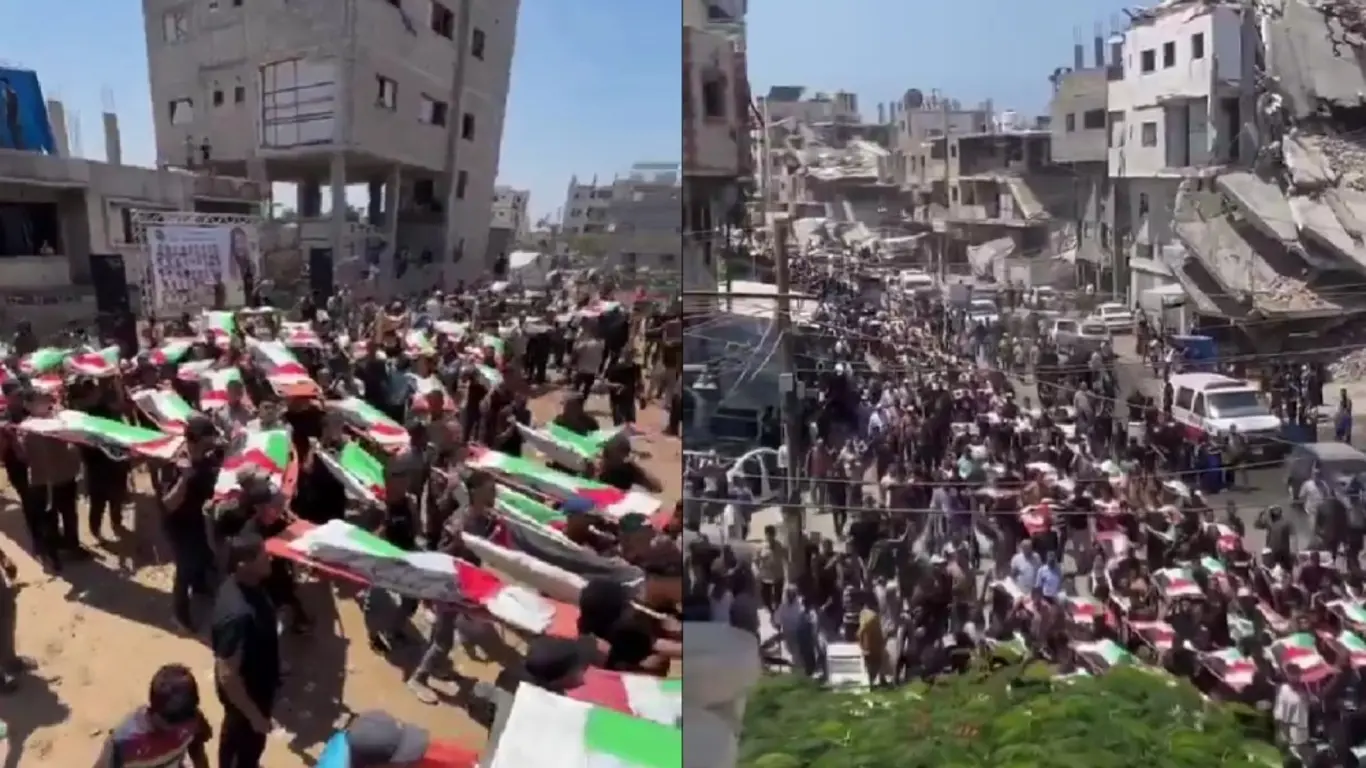Gaza entierro