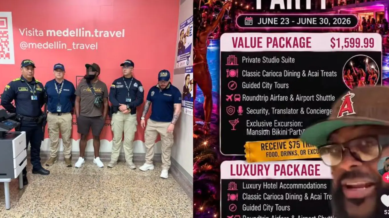 Impiden ingreso a Medellín de influencer extranjero