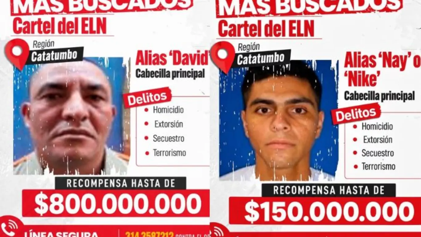 responsables de ordenar atentado en Cúcuta