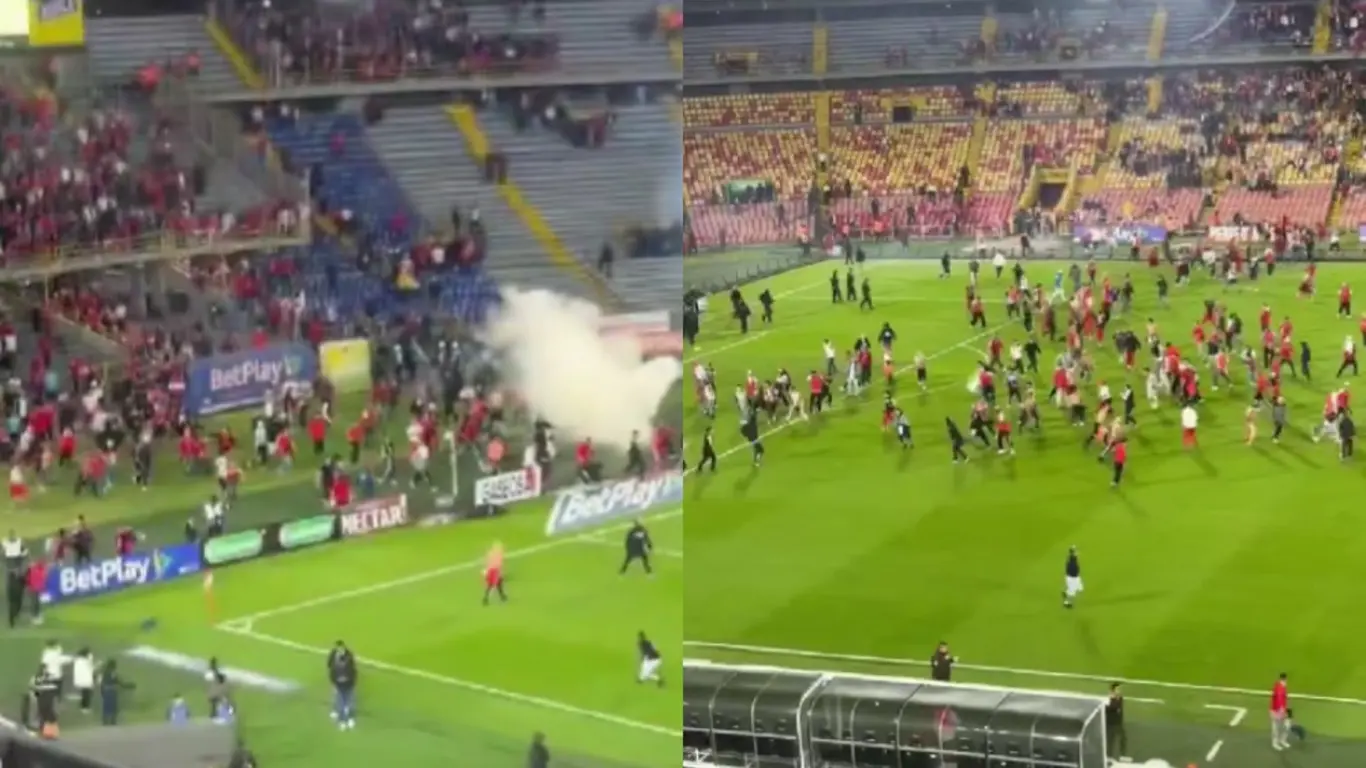 Pelea hinchas