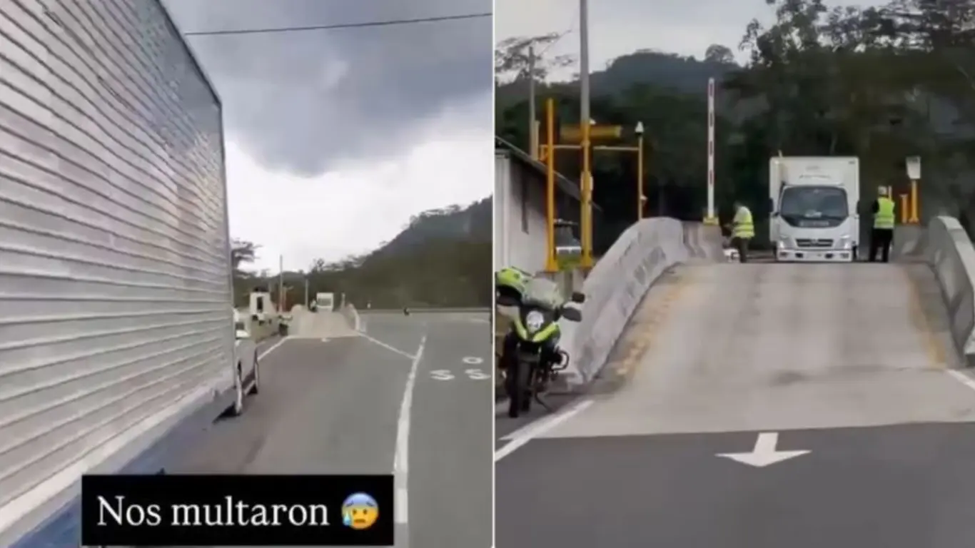 Multan con $1,2 millones a camión