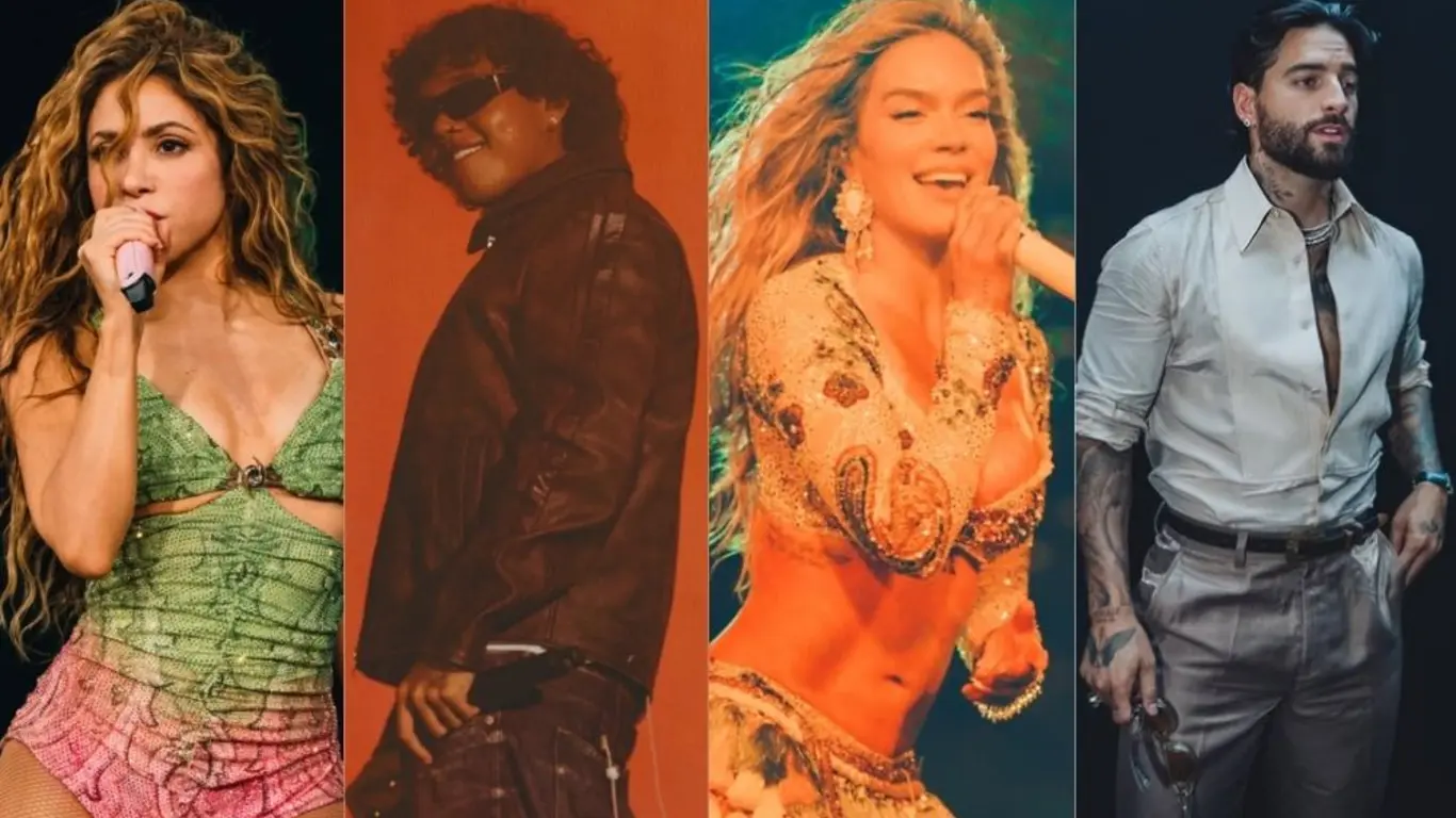 Shakira, Beéle, Karol G y Maluma