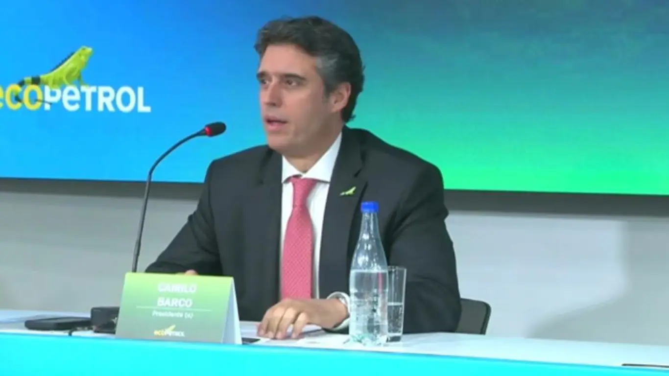 Camilo Barco, presidente encargado de Ecopetrol durante Asamblea General de Accionistas.