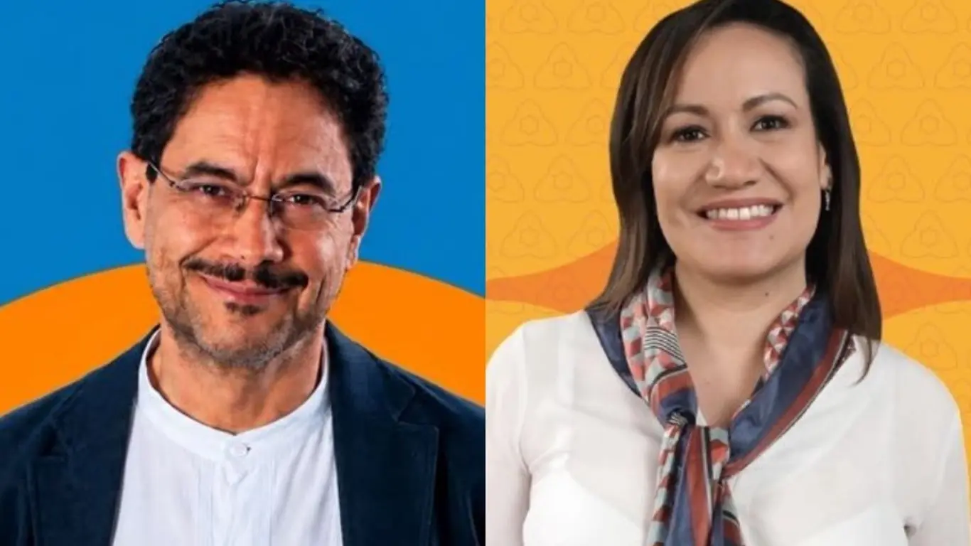 Iván Cepeda y Carolina Corcho