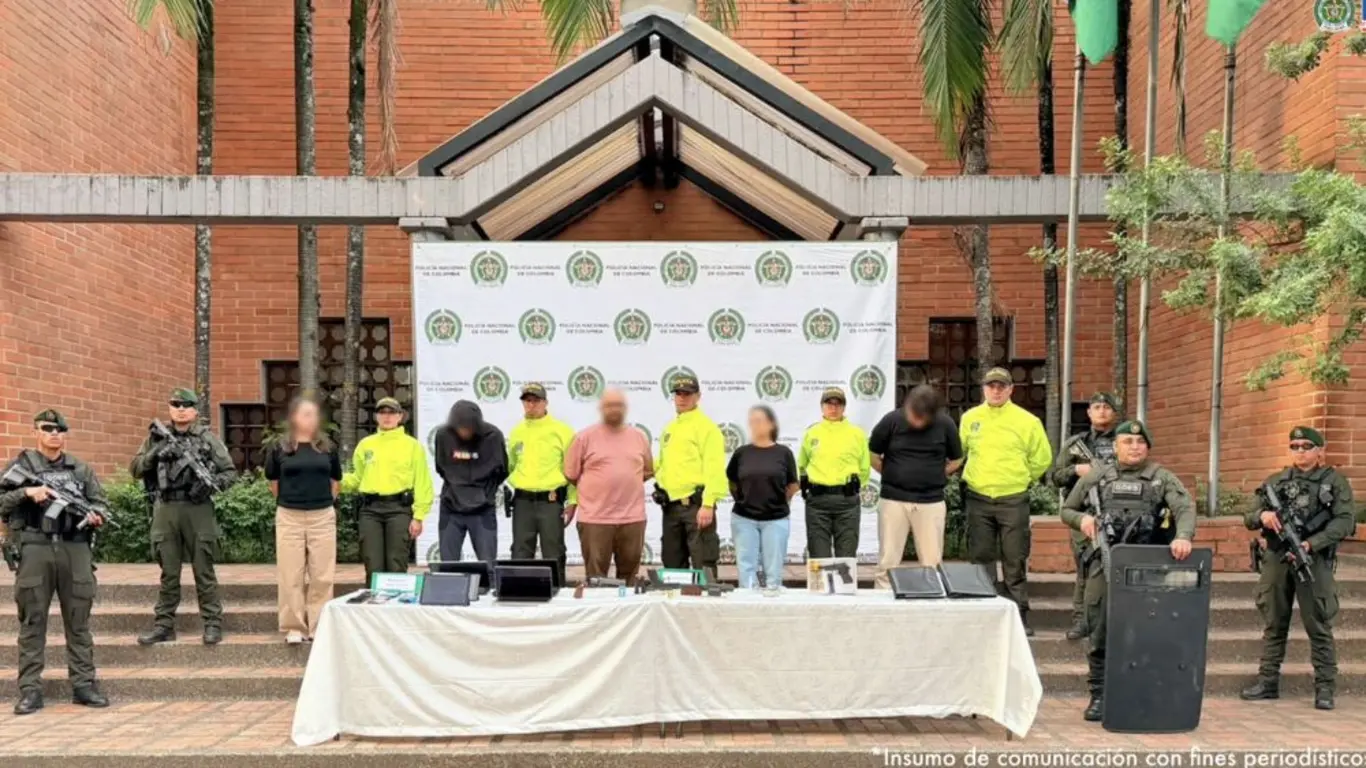 Capturan a estructura criminal que lavó $2.3 billones del narcotráfico con criptoactivos