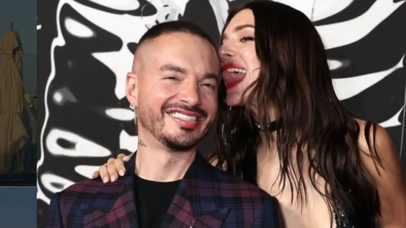 J BALVIN Y VALENTINA FERRER