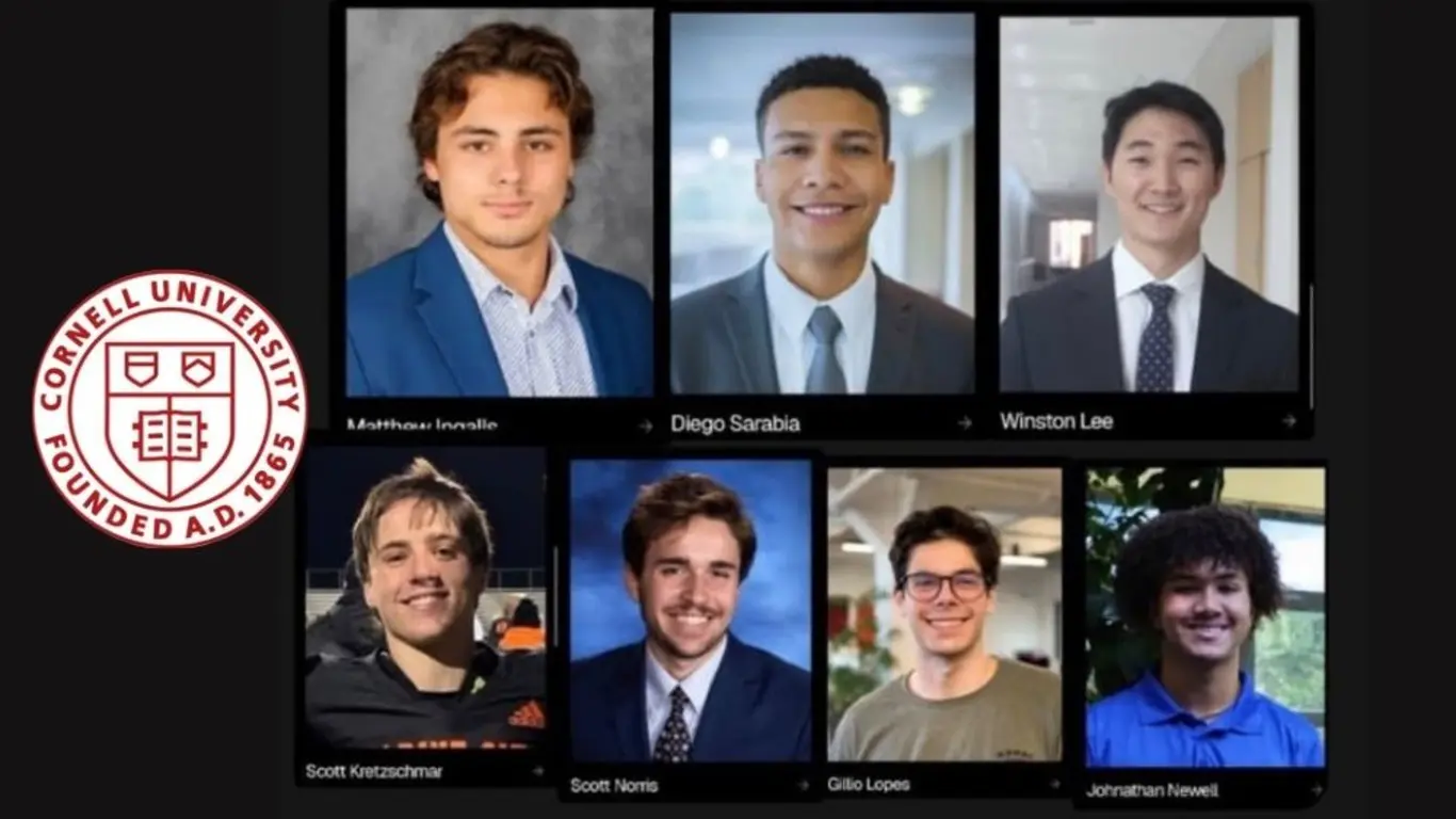 Siete estudiantes de la Universidad de Cornell son señalados de drogar y abusar a una mujer en 2024