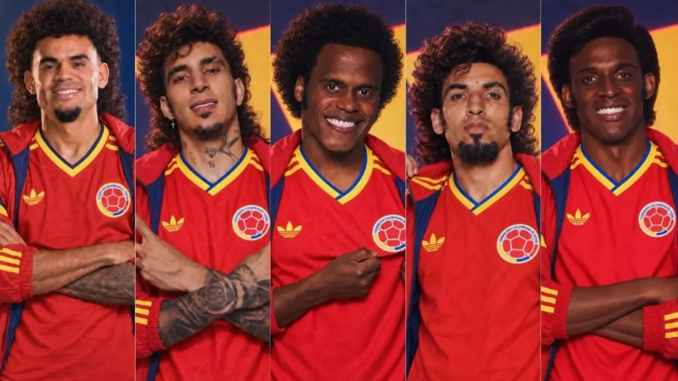 Selección Colombia se suma al trend de los años 80