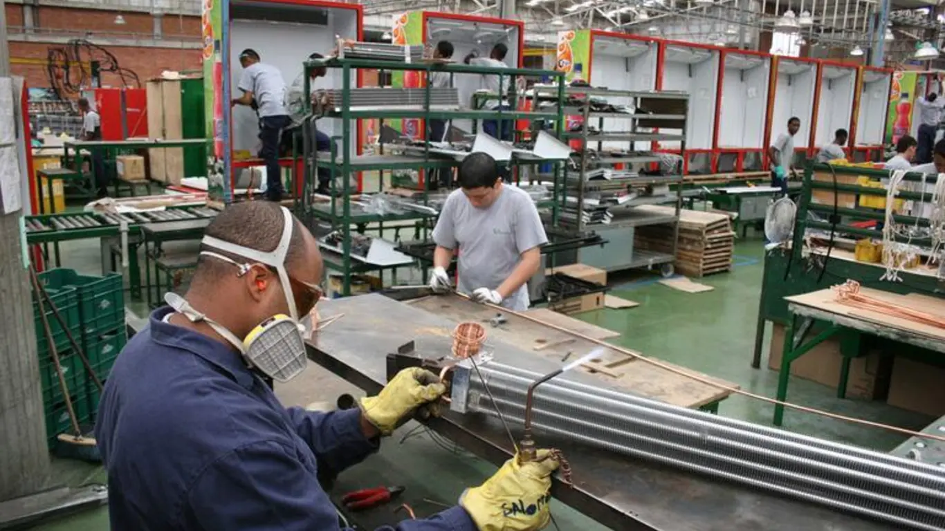 Trabajadores en Bogotá