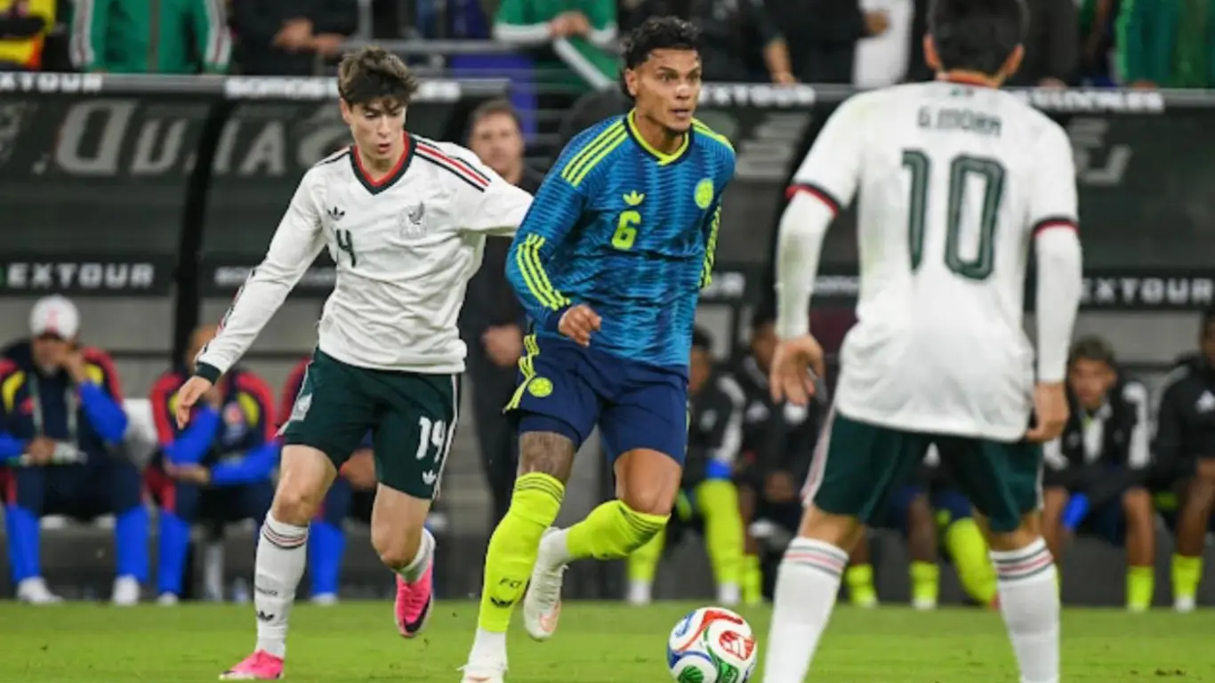 Colombia abrió una nueva etapa con empate ante México