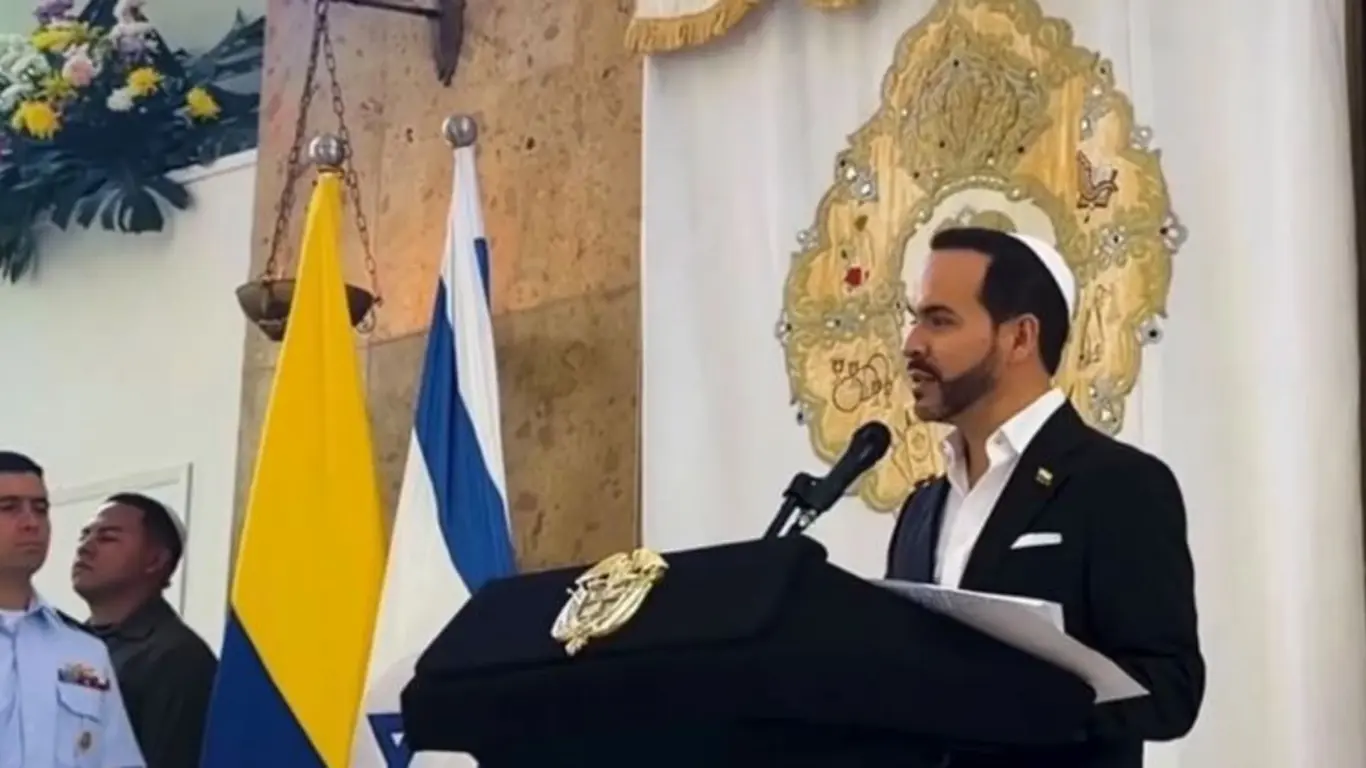 Presidente De la Espriella acompañó a comunidad judía