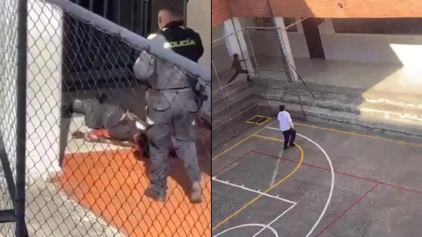 Estudiante disparos