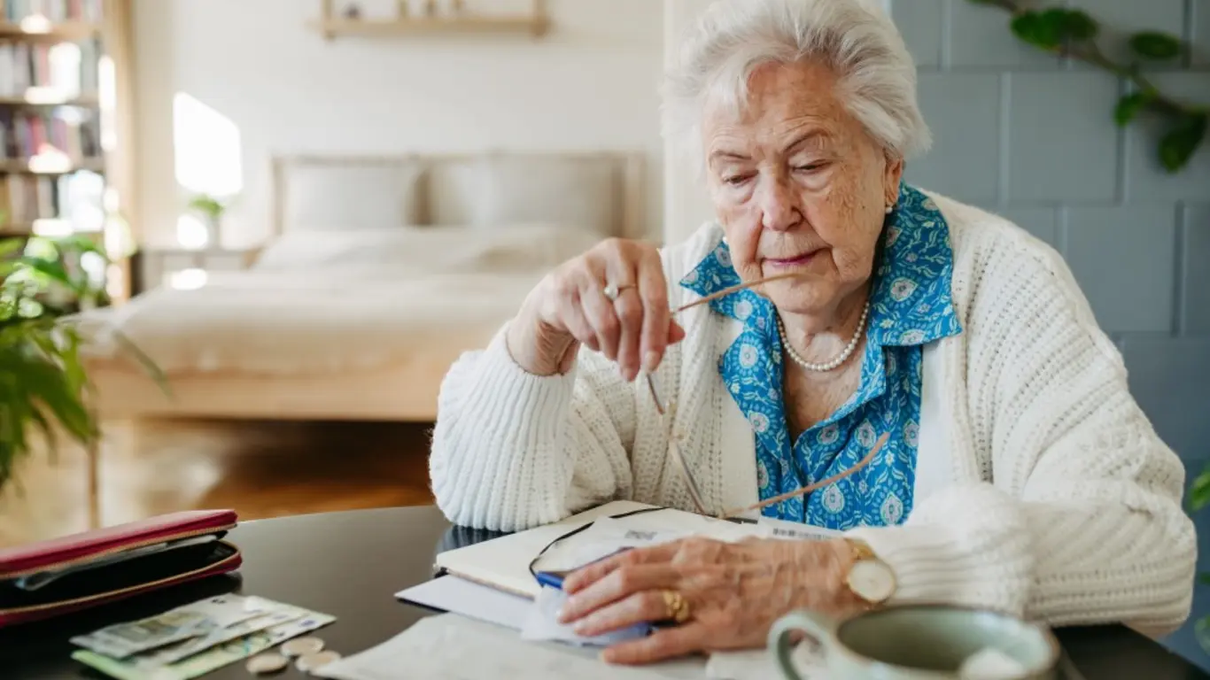 Mujer pensionada