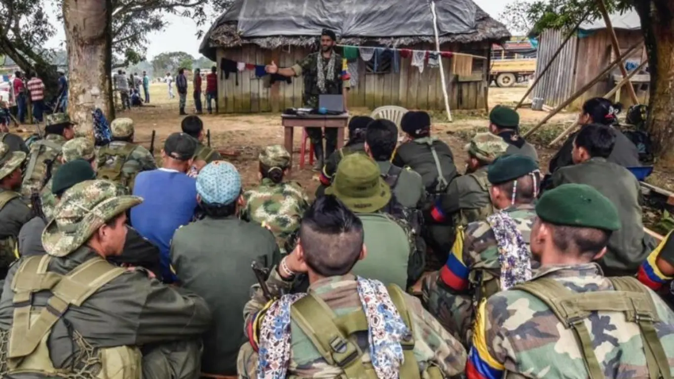 Las FARC reunida