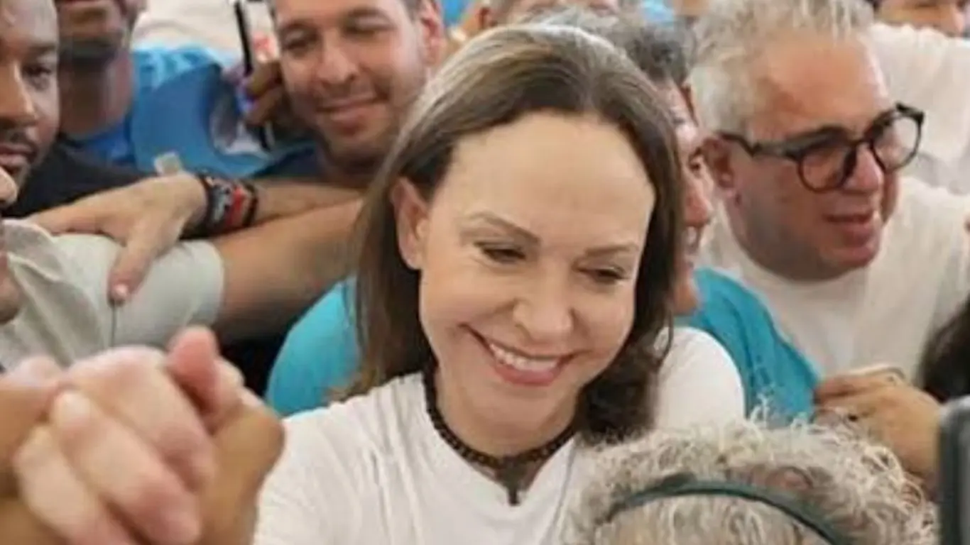 María Corina Machado regresó a Venezuela