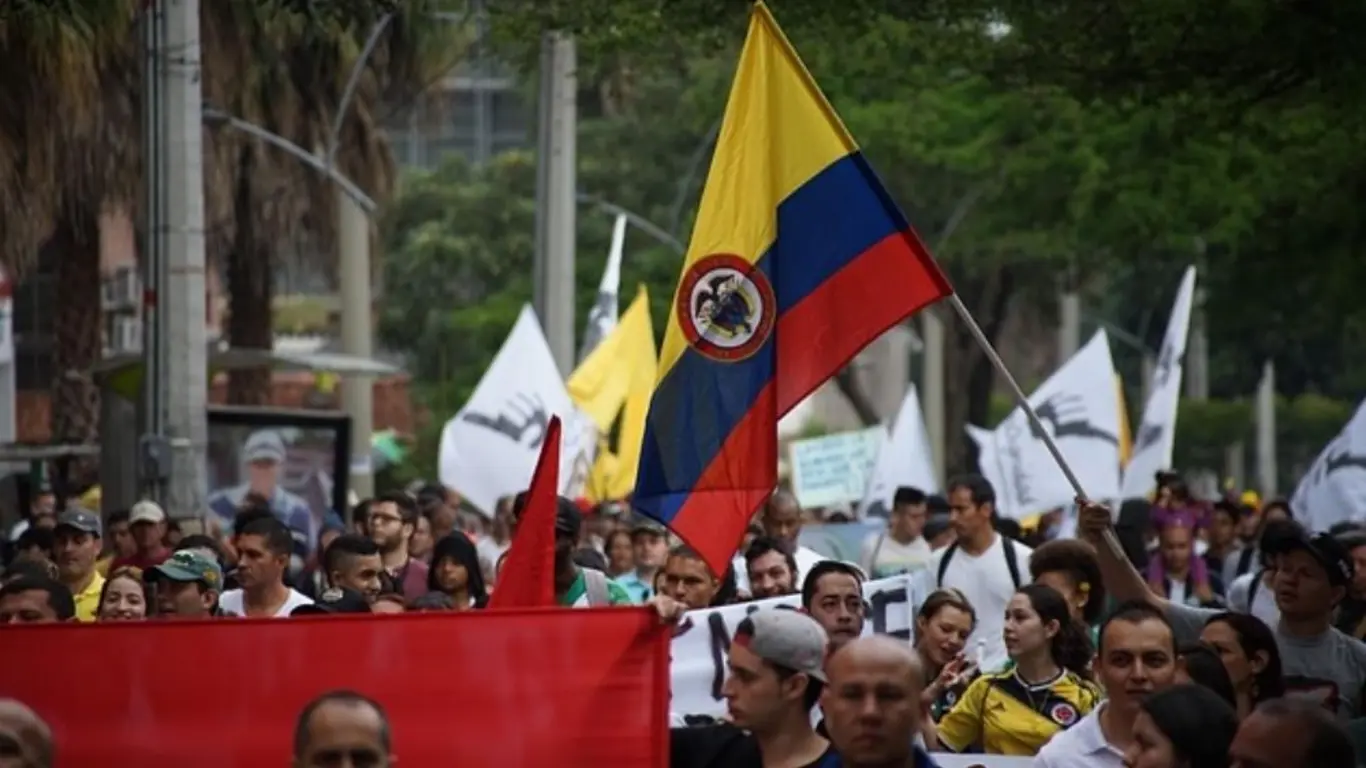 Protestas en Colombia