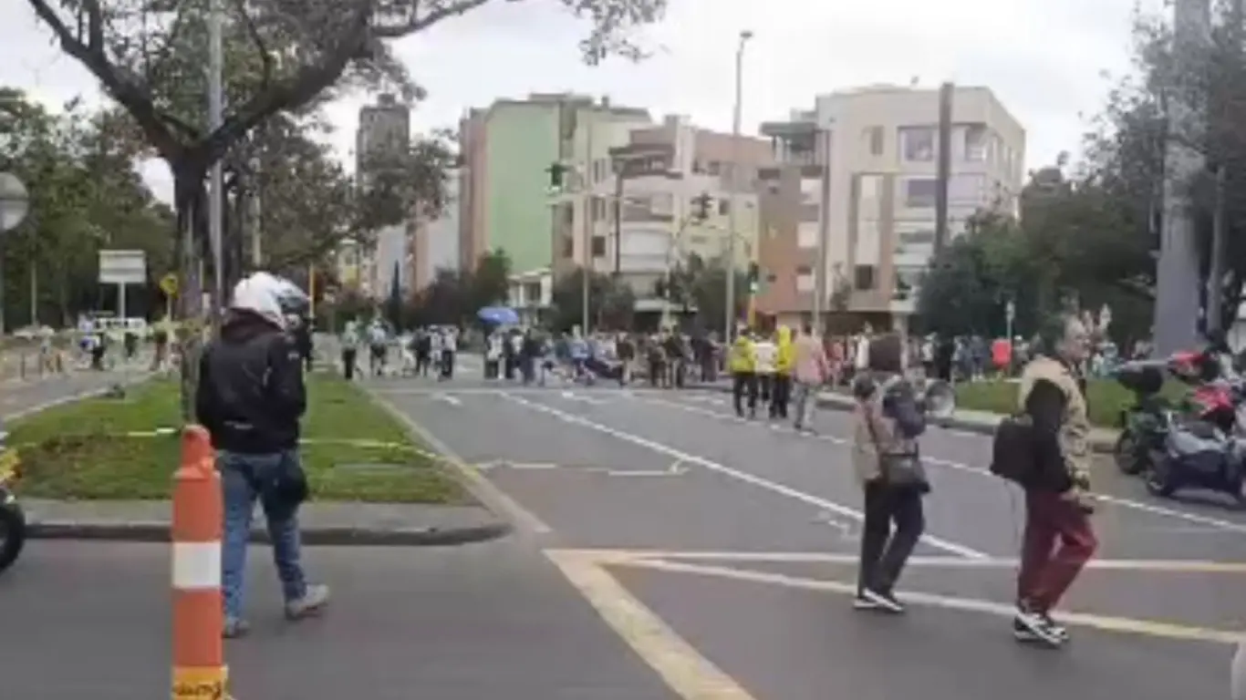 Protestas en Bogotá