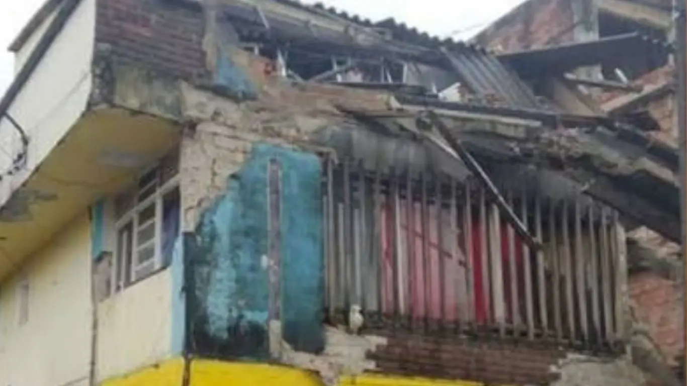 Edificio colapsado