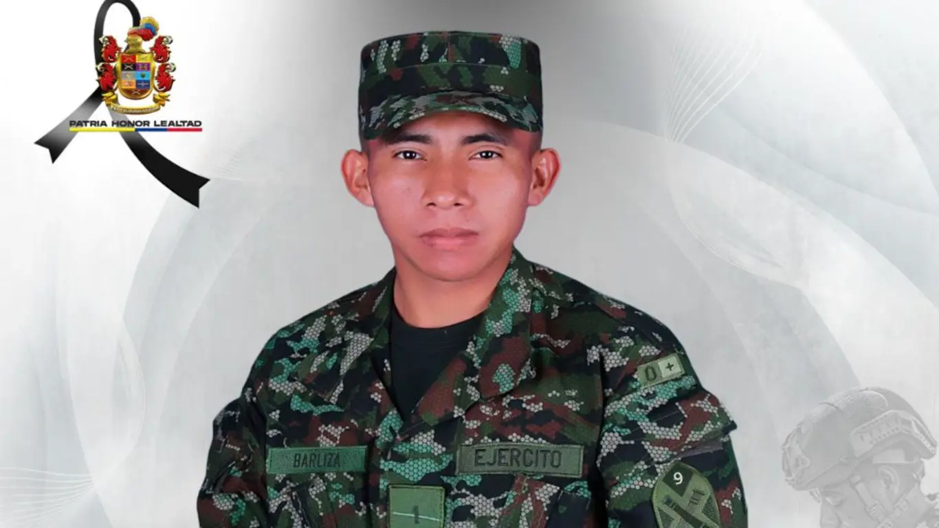 Soldado profesional Samuel Pinzón Barliza Ipuana