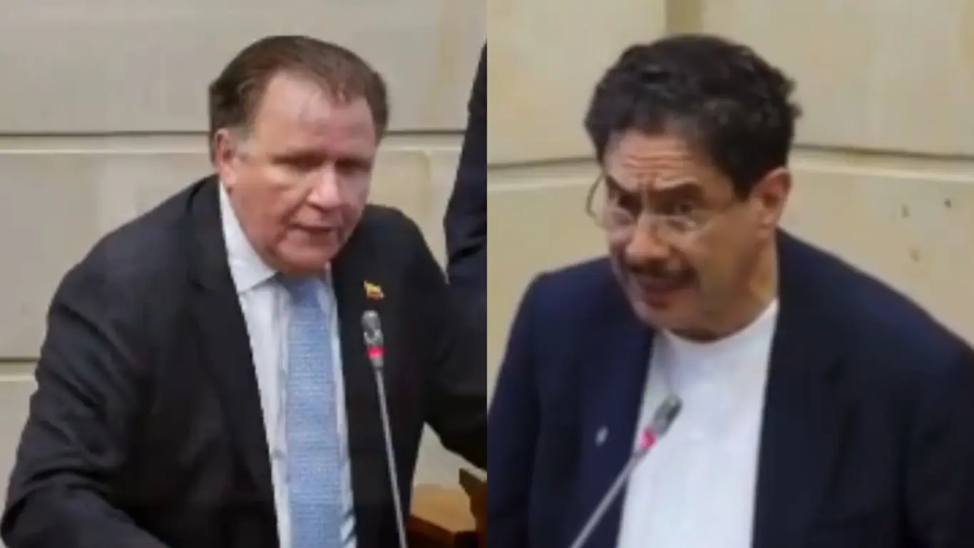 Indalecio Dangond e Iván Cepeda