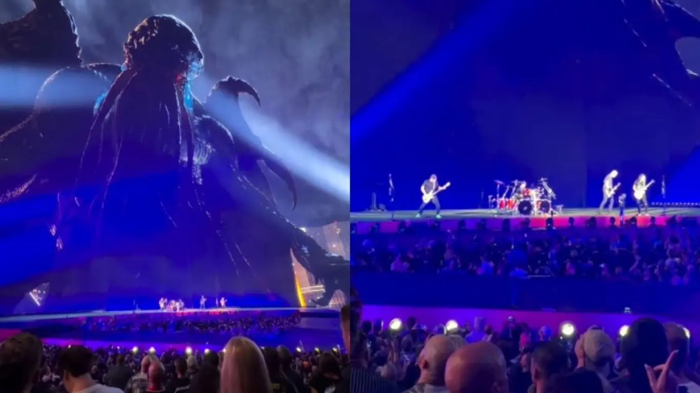 Metallica sacude la Esfera de Las Vegas con el inicio de su residencia Life Burns Faster